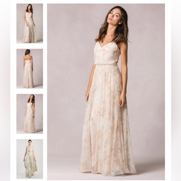 Jenny Yoo Bridesmaid Dress Inesse Print - Picture 3 of 3